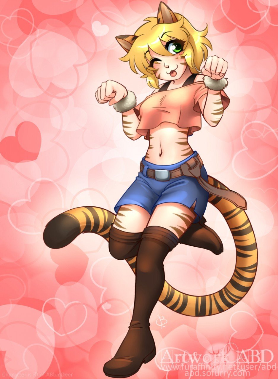 Furry Cat Girl Posters for Sale