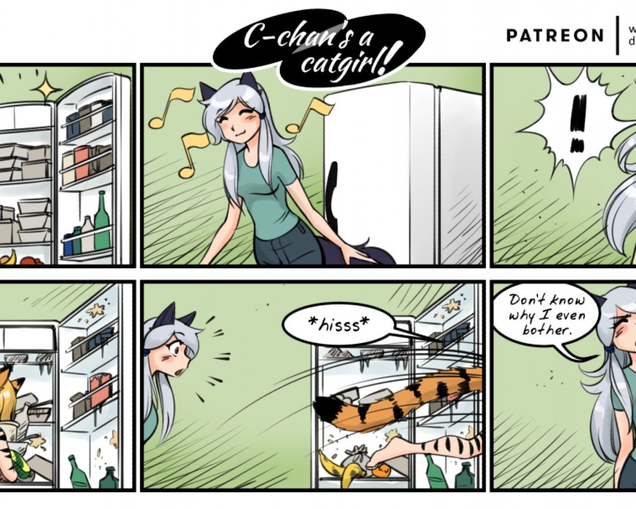 C-chan's a Catgirl! - WebcomicsHub