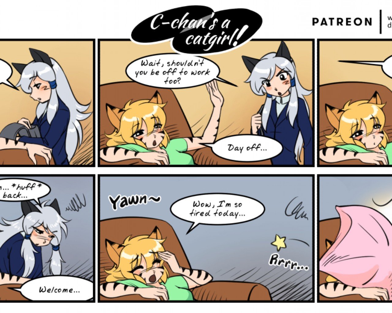 C-chan's a Catgirl! - WebcomicsHub